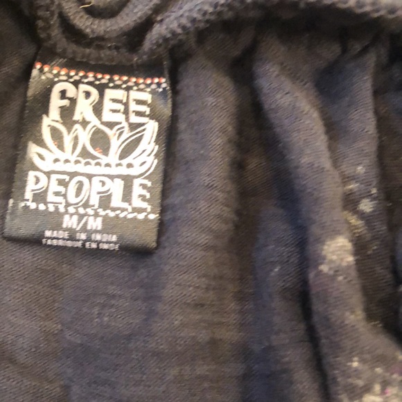 Free People Cotton Sleeves Top - Picture 8 of 9